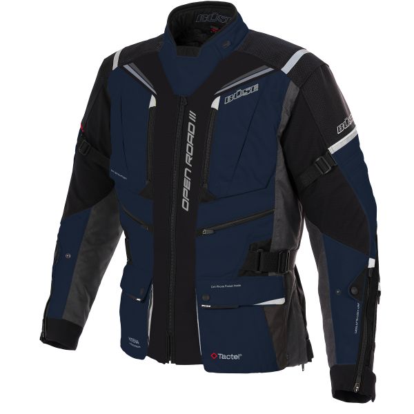 Büse Open Road III Textiljacke Blau