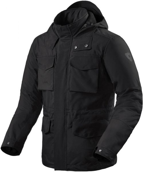 REV'IT! Triomphe 2 H2O Textiljacke WP Schwarz