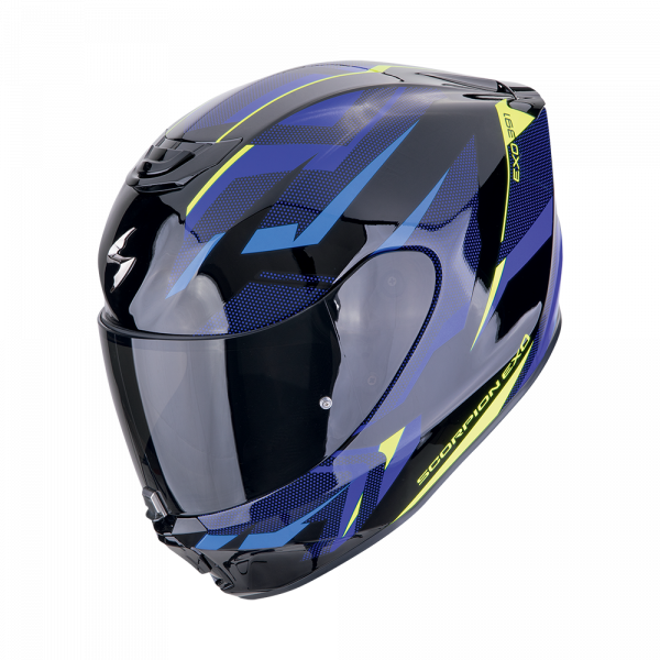 Scorpion Exo-391 AAXO Schwarz / Blau (ECE 22-06