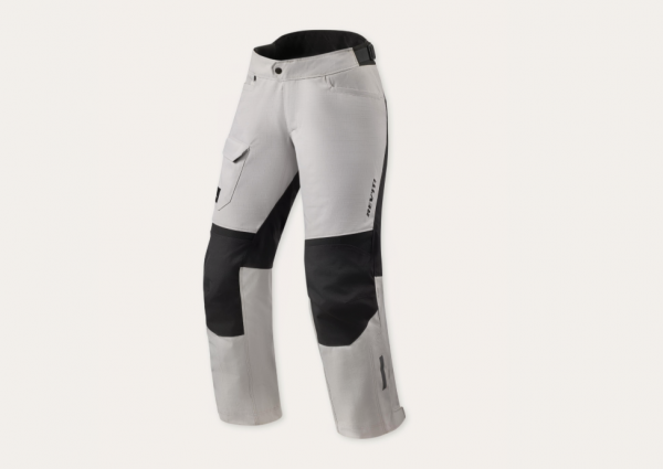 REV'IT! Convergent H2O wasserdichte Textilhose Damen Silber / Schwarz