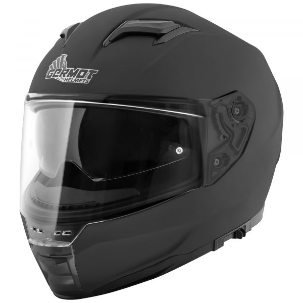 Germot GM 350 Integralhelm Mattschwarz