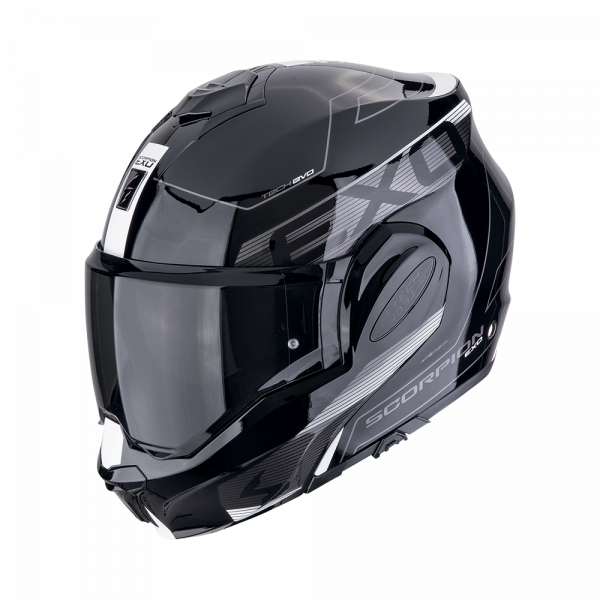 Scorpion Exo-Tech Evo Traveller Schwarz / Weiß (ECE 22-06)