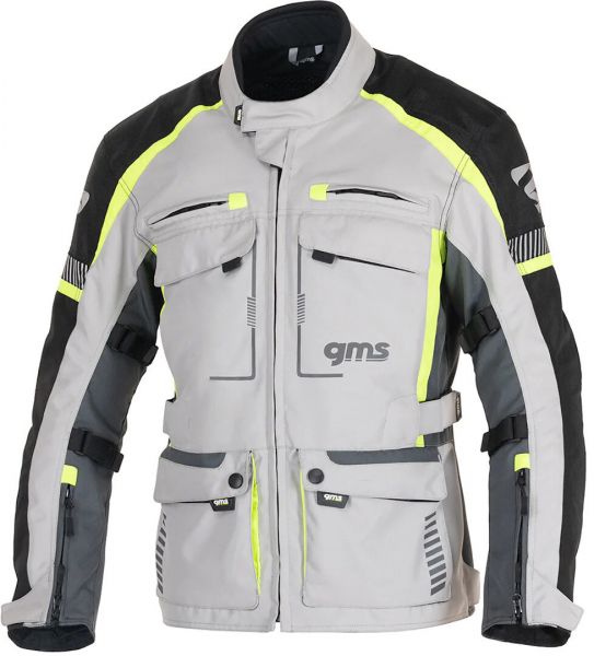 GMS Everest 3in1 Textiljacke Grau / Gelb