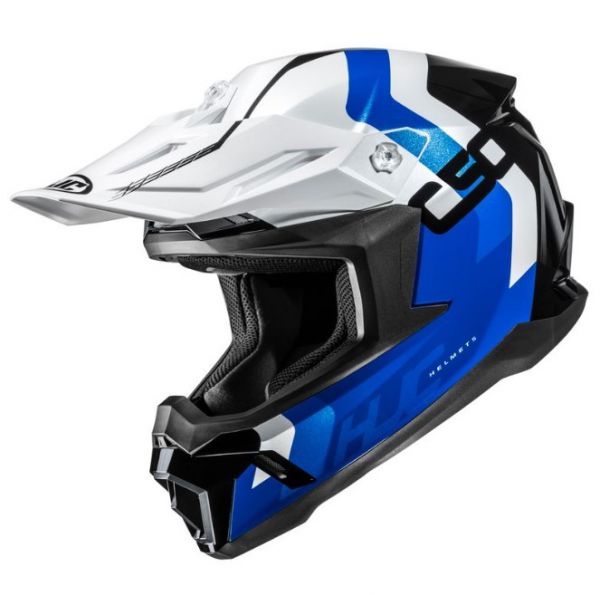 HJC C50 Offroadhelm Primal MC2 Blau / Weiß