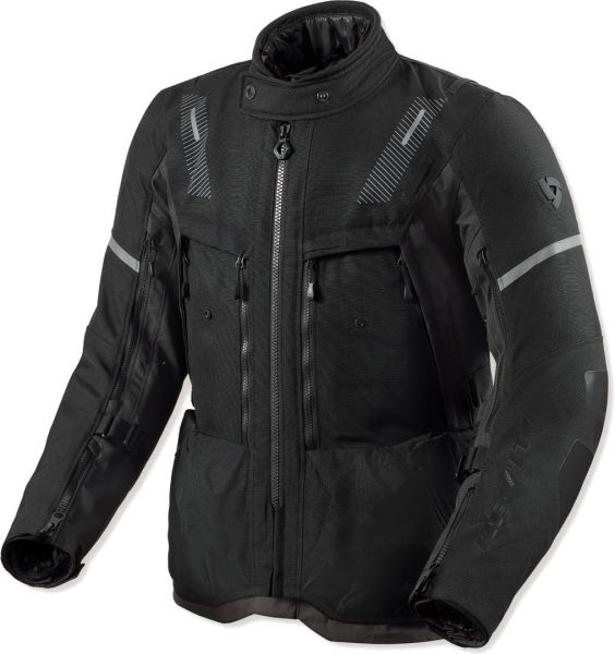 REV'IT! Sand 5 H2O Textiljacke Wasserdicht Schwarz / Anthrazit