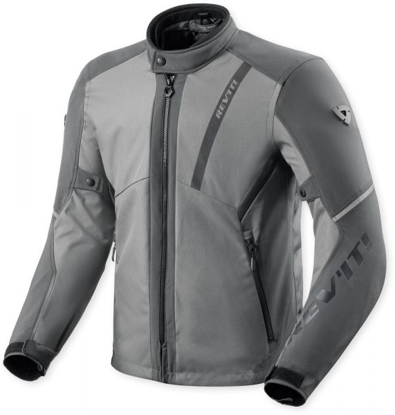 REV'IT! Venator H2O Softshell-Touring-Jacke Hellgrau / Grau