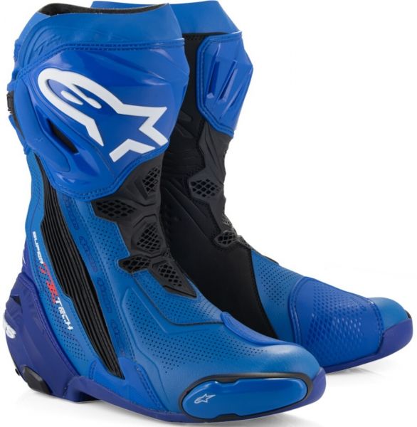 Alpinestars Supertech R Vented Stiefel Blau / Schwarz