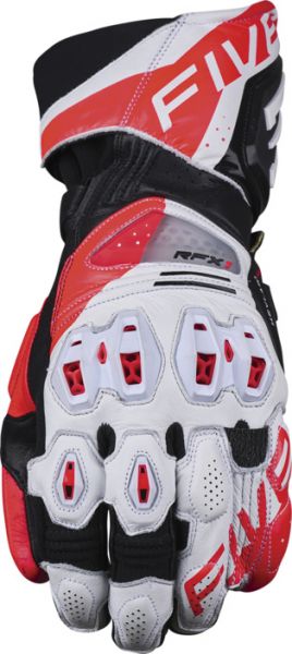 FIVE RFX1 EVO Handschuh Weiß / Fluo-Rot