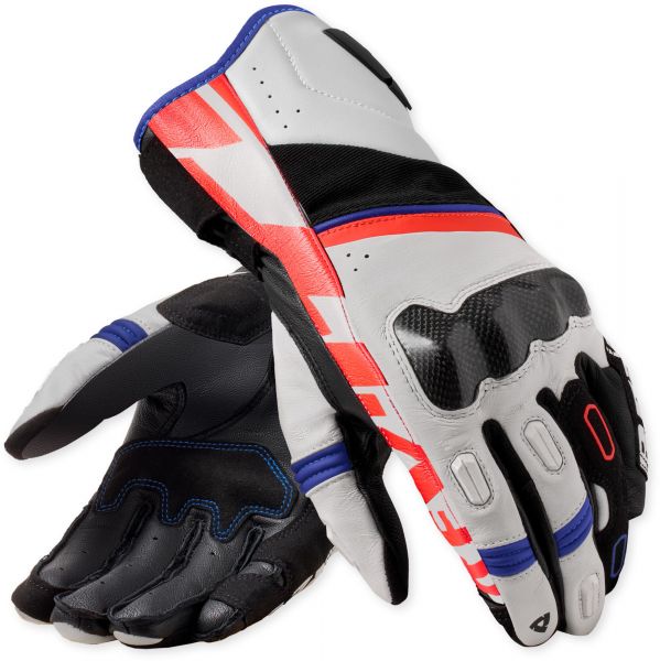 REV'IT! RSR 5 Handschuh Weiß Blau