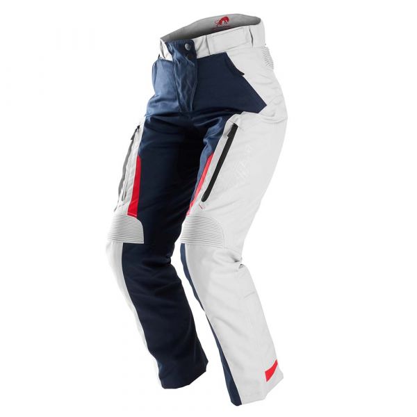 Furygan Killington Lady Textilhose Damen Blau Weiß Rot