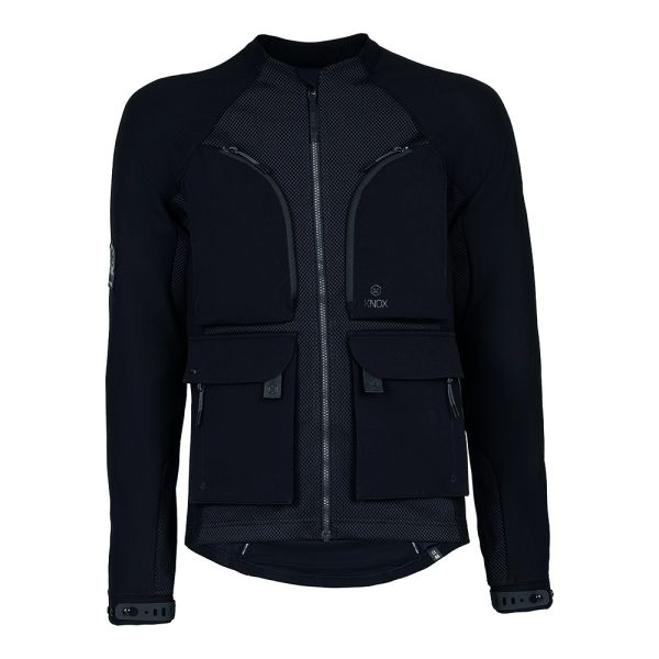Knox Tor Duo Protektor-Tourenjacke Schwarz