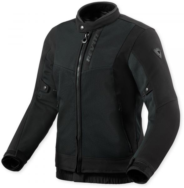 REV'IT! Highcrest H2O Ladies Textiljacke Schwarz