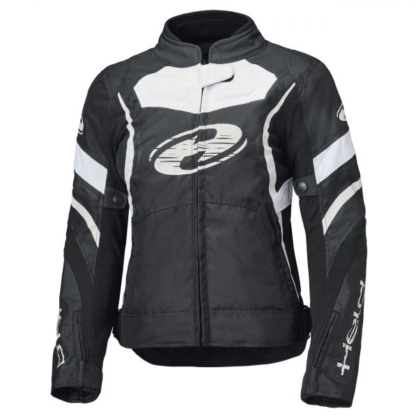 Held Baxley Top wasserdichte Motorrad Tourenjacke Damen Schwarz / Weiß