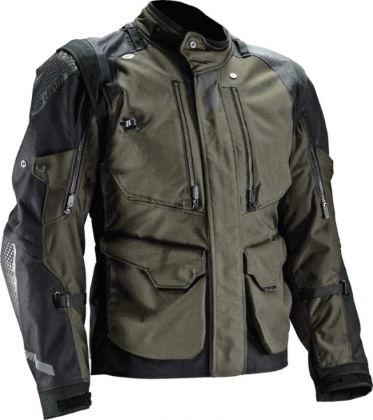 Leatt ADV MultiTour 5.5 V24 Motorradjacke Grün / Schwarz