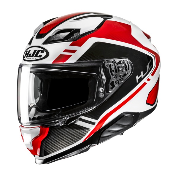 HJC F71 Integralhelm Tozz MC1 Schwarz / Weiß / Rot