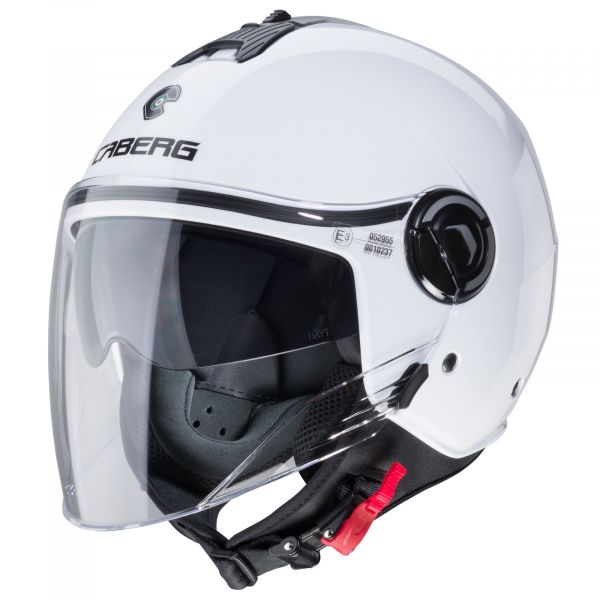 Caberg Riviera V4 X Jethelm Unifarben Weiß