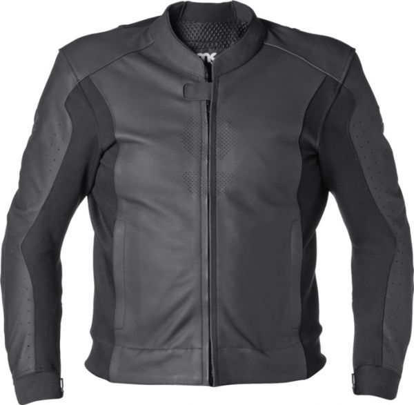 GMS GS-1 Lederjacke Schwarz