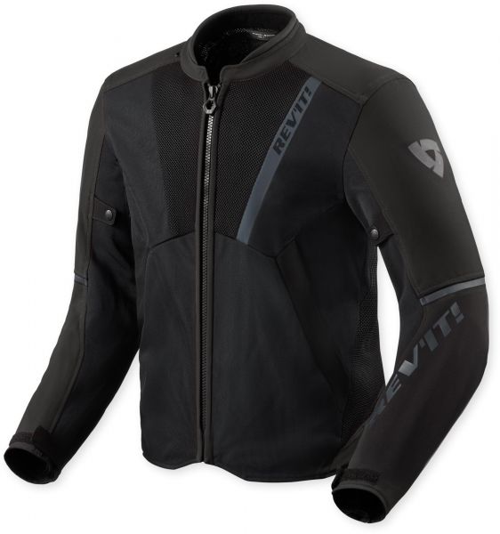 REV'IT! GT-R 4 Air Motorrad Touring-Jacke Schwarz