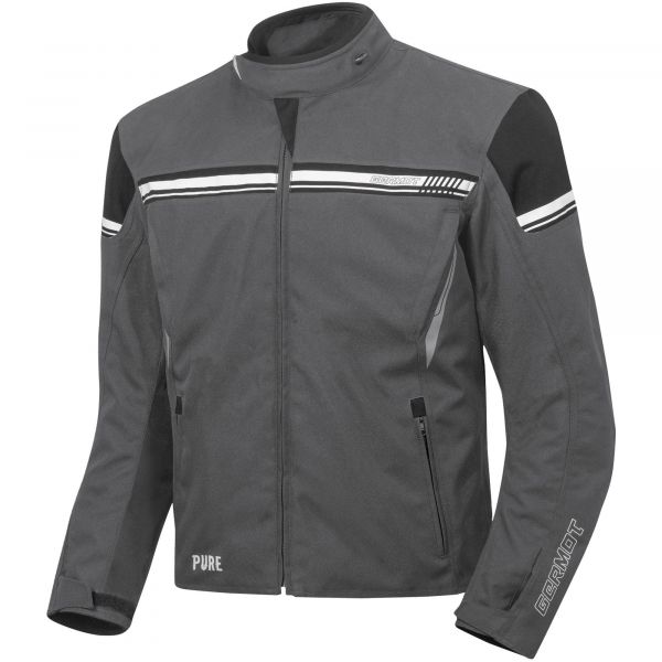 Germot Pure Textiljacke Anthrazit / Schwarz