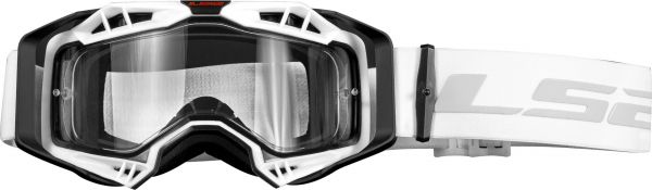LS2 Aura Enduro Series Crossbrille Goggle Weiß