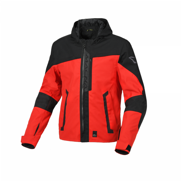 MACNA Riggor Textiljacke Rot / Schwarz