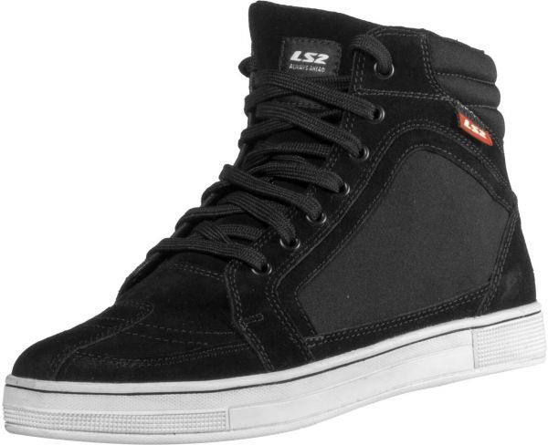 LS2 Doron Motorrad Sneaker Halbschuhe Schwarz