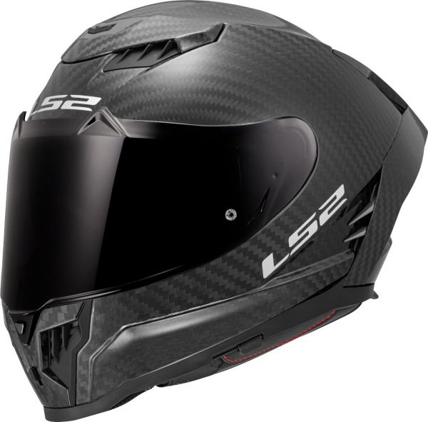 LS2 FF807 Dragon Matt Carbon Integralhelm Matt Schwarz - ECE 22-06