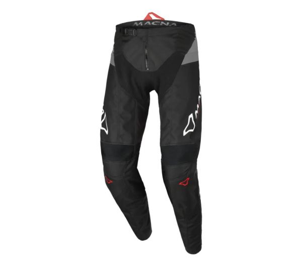 Macna Backyard-1 MX Textilhose Schwarz / Weiß