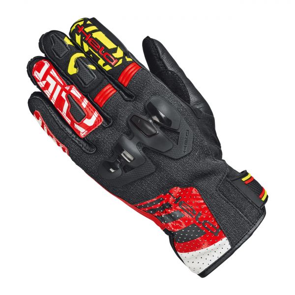 Held Sepang Motorrad Sporthandschuhe Schwarz / Weiß / Rot