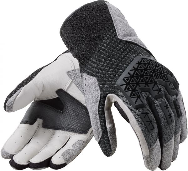 REV'IT! Offtrack 2 Motorradhandschuhe Schwarz / Silber