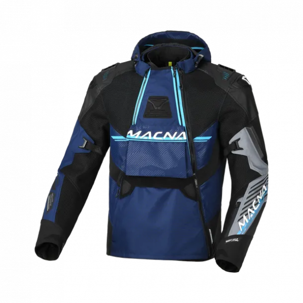 Macna Bravic Textiljacke Blau / Schwarz 