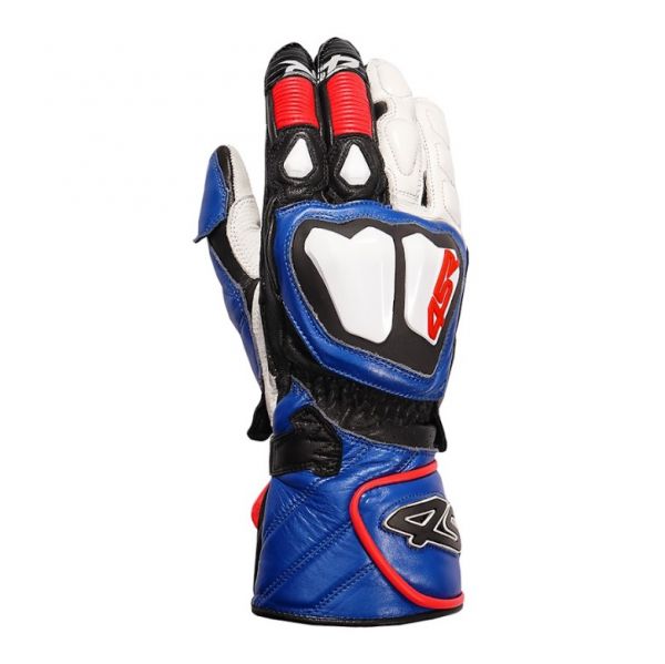 4SR Stingray Race Spec Rennsport Motorradhandschuhe Blau