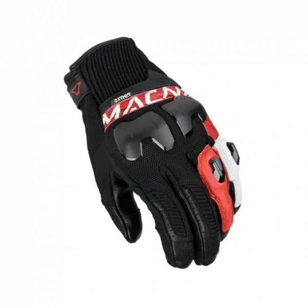 Macna Torvex Kurzhandschuhe Schwarz / Rot