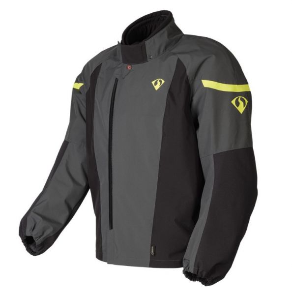 Stadler Regenjacke Stormy GTX Damen Grau / Schwarz