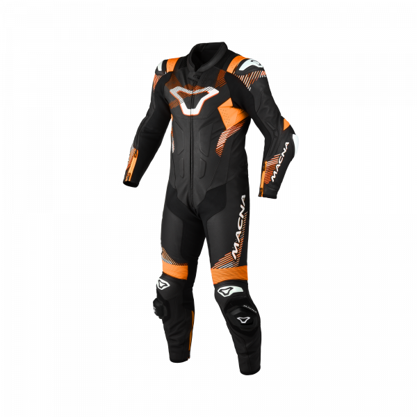 MACNA Armadyl Lederkombi Einteiler Schwarz / Orange