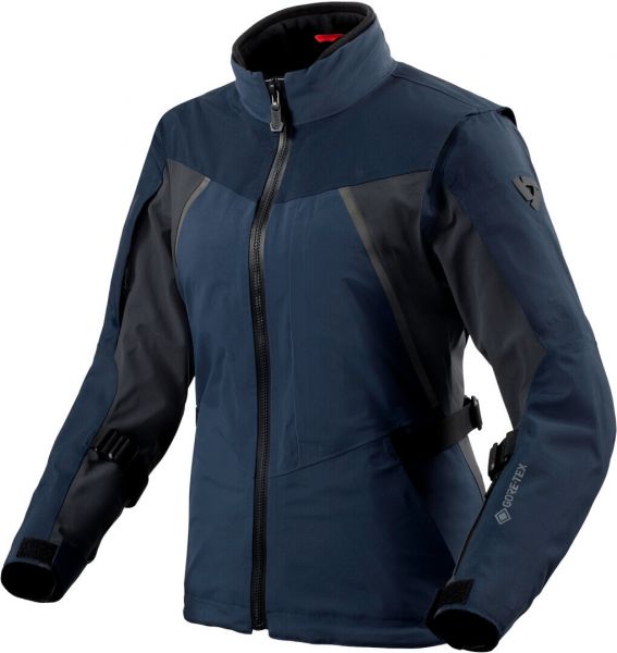 REV'IT! Lamina GTX wasserdichte Textiljacke Damen Blau / Dunkelblau