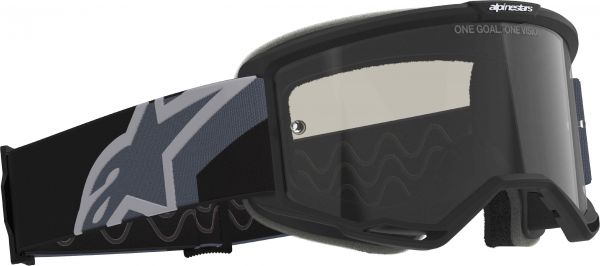 Alpinestars Vision Sand Crossbrille Schwarz Grau