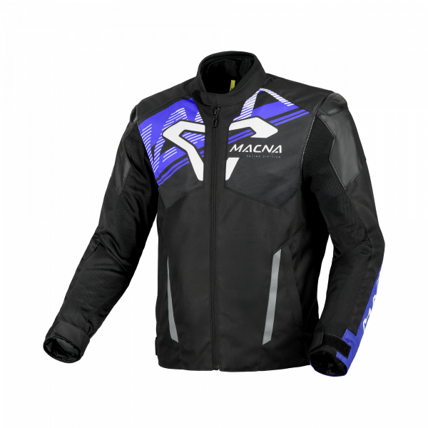 MACNA Sevent Textiljacke Schwarz / Blau / Weiß