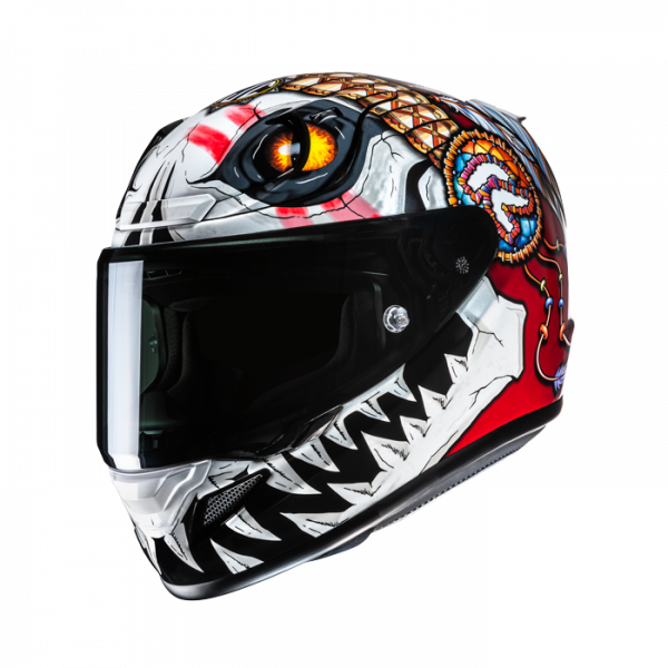 HJC RPHA 12 Integralhelm Skully MC1