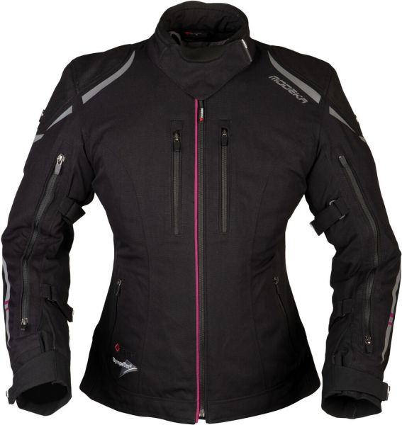 Modeka Takuya Lady Textiljacke Damen Schwarz