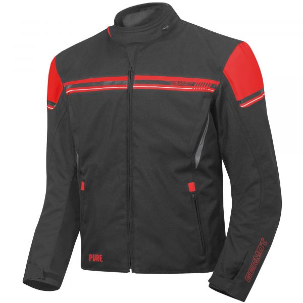 Germot Pure Textiljacke Schwarz / Rot