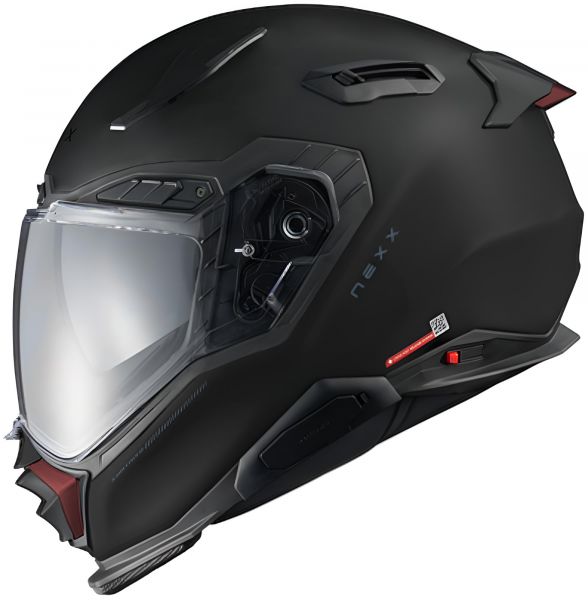 NEXX X.WST3 Plain Integralhelm Schwarz