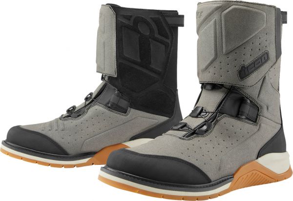 Icon Alcan WP wasserdichter Stiefel Grau