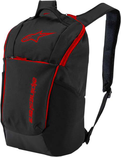 Alpinestars Defcon V2 Motorrad Rucksack Schwarz / Rot