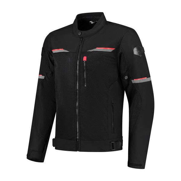 Rusty Stitches Ruben Textiljacke Schwarz