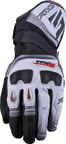 FIVE TFX2 WP wasserdichte Tour Handschuhe Grau / Rot