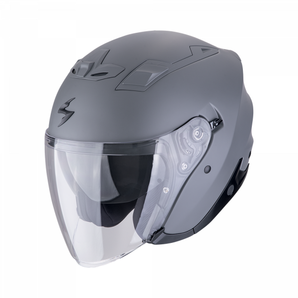 Scorpion Exo-Z1 Jethelm Solid Matt Zementgrau (ECE 22-06)