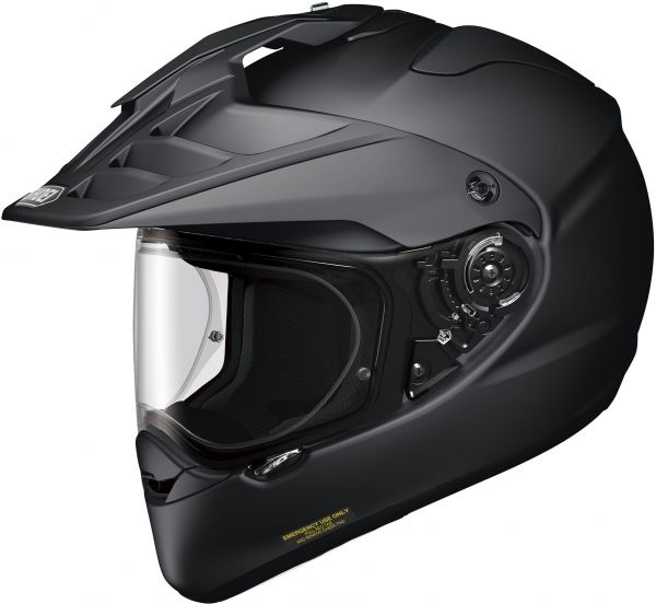 Shoei Hornet ADV06 Offroadhelm Unifarben Mattschwarz