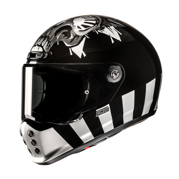 HJC V10 Integralhelm Crania MC5 Schwarz / Weiß