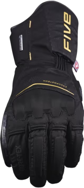 FIVE WFX First GTX Winterhandschuhe Damen Schwarz Gold